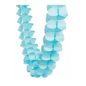 Five Star Pastel Blue Honeycomb Garland - 4 Metres