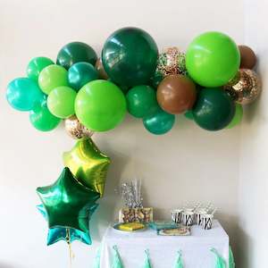 Sloth Party: Camo Balloon Garland by Pop Balloons