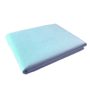 Five Star Party Supplies: Five Star Pastel Blue Luxe Paper Rectangle Tablecover
