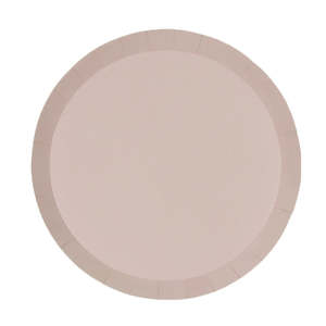 Five Star White Sand Plates - Dinner 20 Pkt