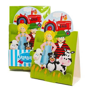 Jazabaloo Down on the Farm Invitations - 6 Pkt
