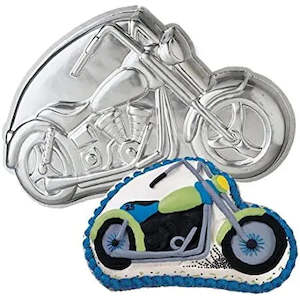 Motorcycle Cake Tin HIRE