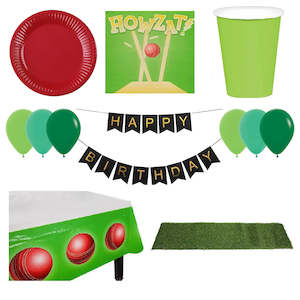 Cricket Party Essentials for 8 - SAVE 10%