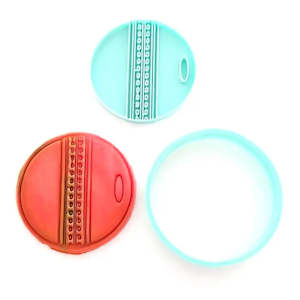 Cricket Party: Cricket Ball Cookie Cutter & Embosser