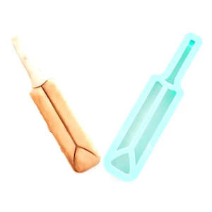 Cricket Bat Cookie Cutter & Embosser