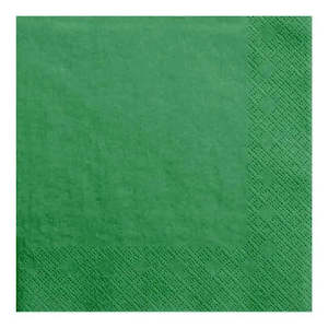 Dark Green Napkins - Lunch 30 Pkt