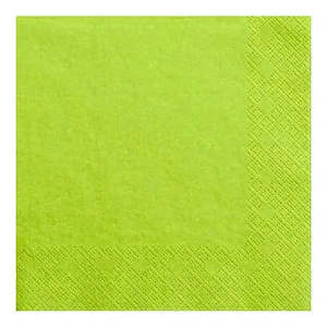 Lime Green Napkins - Lunch 30 Pkt