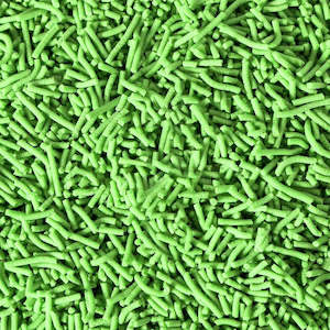 Lime Green Jimmies Sprinkles 60g