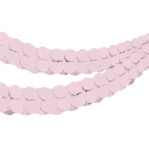 Lol Surprise Dolls Party: Pastel Pink Tissue Paper Garland