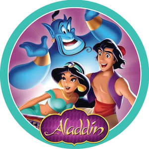 Aladdin Edible Icing Cake Image
