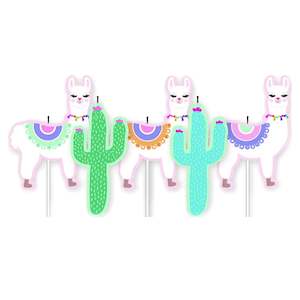 Llama Candles - 5 Pkt