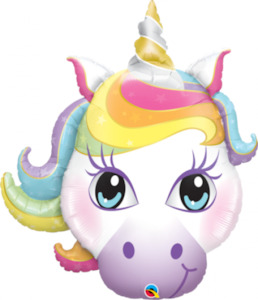 Qualatex Balloons: Magical Unicorn Mini Foil Balloon - Add to Balloon Garland