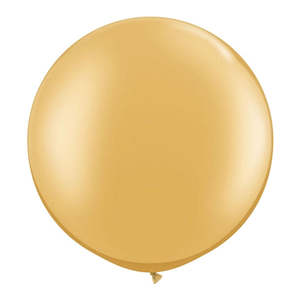 Qualatex Balloons: Giant Metallic Gold Balloon - 75cm