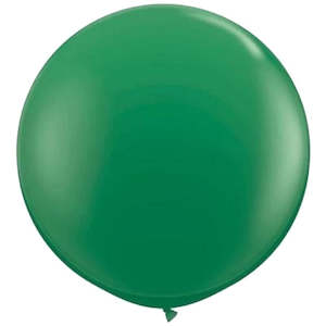 Qualatex Balloons: Giant Green Balloon - 90cm