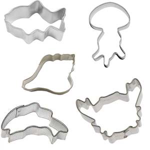 Mini Under the Sea Cookie Cutter - Set of 5