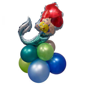 Little Mermaid Party: The Little Mermaid Balloon Centrepiece DIY Kit