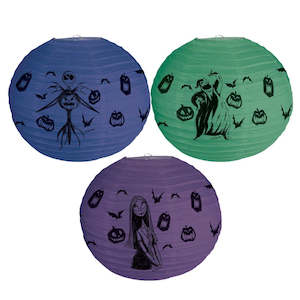 The Nightmare Before Christmas Party: The Nightmare Before Christmas Paper Lanterns