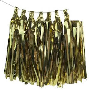 Party Tassel Garland - Gold