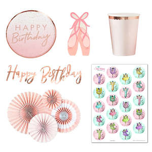 Party Packs 1: Boutique Ballet Party Essentials for 8