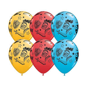 Medieval Knight Balloons - 6 Pkt