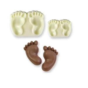 Baby Shower Baking Cake Decorating: Pop It - Baby Feet