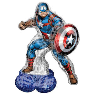 Marvel Avengers Captain America AirLoonz Air-Fill Balloon - LAST ONE