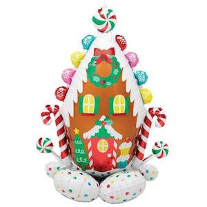Airloonz: Gingerbread House AirLoonz Air-Fill Balloon