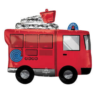 Marshalls Fire Engine SuperShape Foil Balloon