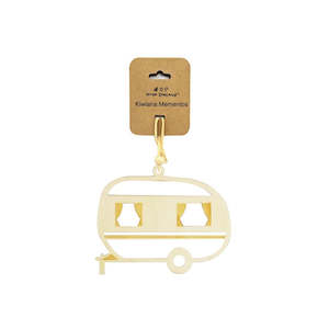 Kiwiana Te Reo Maori Party: Caravan Hanging Ornament