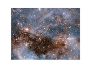 Space Jam Party: Space Galaxy Edible Icing Cake Image - A4 Size