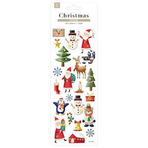 Foil Pop Up Christmas Stickers