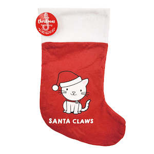 Christmas Accessories: Cat Christmas Stocking