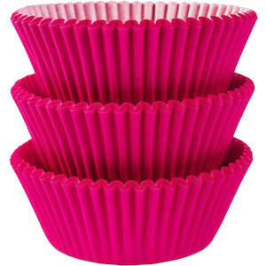 Summer Sale: Bright Pink Mini Cupcake Cases - 100 Pkt