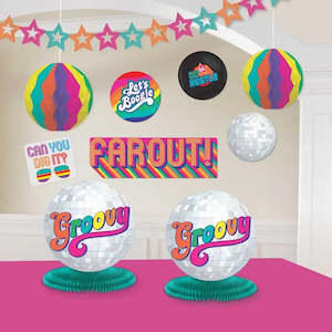 Room Decorating Kits: Good Vibes 70's Room Decorating Kit