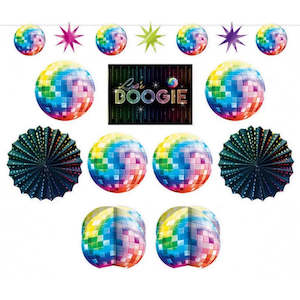 Disco Fever Room Decorating Kit