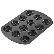 Specialty Cake Tins: Wilton Mini Fluted Pan 12 Cavity