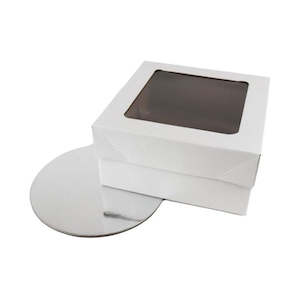 Round Cake Boards: Cake Board and Box Set 8in/20cm