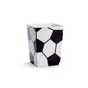 Soccer Popcorn Boxes - 6 Pkt