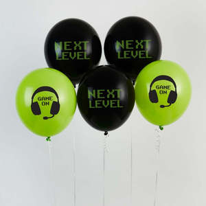New: Game On! Balloons - 5 Pkt