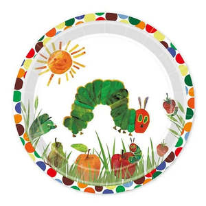 The Very Hungry Caterpillar Plates - Dinner 10 Pkt
