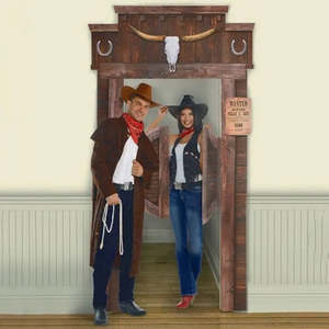 Wall Decorating Kits: Western Deluxe Saloon Door Decorations