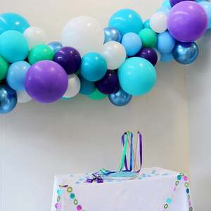 Mermaid Balloon Garland by Pop Balloons