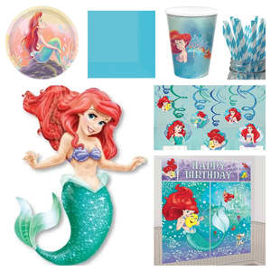 Premium Little Mermaid Party Pack for 8 - $57.45 VALUE