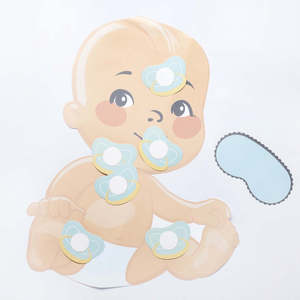 Other Baby Shower Gender Reveal Supplies: Baby Shower Pin The Dummy Game