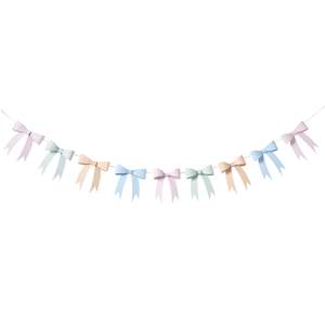 Ditsy Floral Tea Party 3D Bow Garland