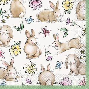 Easter Whimsy Napkins - Lunch 16 Pkt