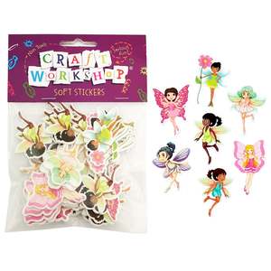 Disney Fairies Tinkerbell Party: Fairies Soft Stickers