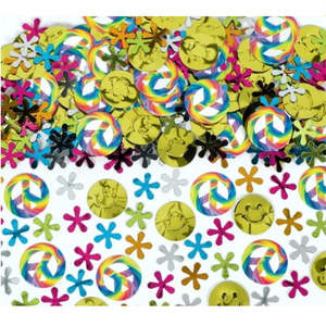 60s Flower Power Confetti