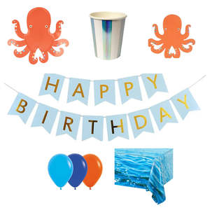 Meri Meri Octopus Party Essentials for 8