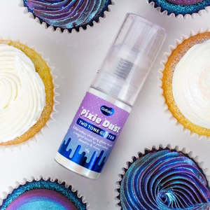 New: GoBake Edible Pixie Dust Duotone - Opal & Azure 10g